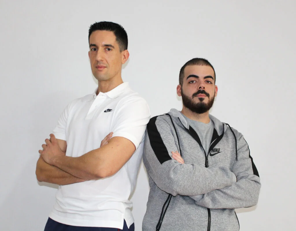 Marcelo Martínez Navarro y Daniel Martínez Sánchez, equipo de Gerontogym